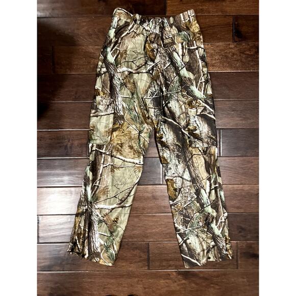 Gamehide hush hide mens camouflage fall hunting pants size L - Picture 2 of 3